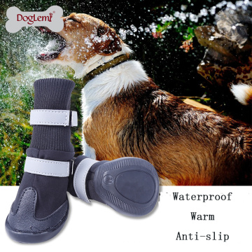 Zapatos impermeables respetuosos del medio ambiente durables del perro de calidad superior superventas del perro